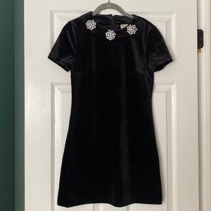 NWT Michael Kors Vevlet Short Sleeve Jewel Dress